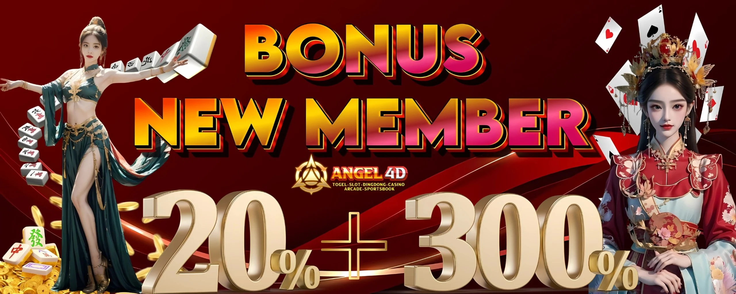 BONUS NEWMEMBER 20%+300% ALL GAMES